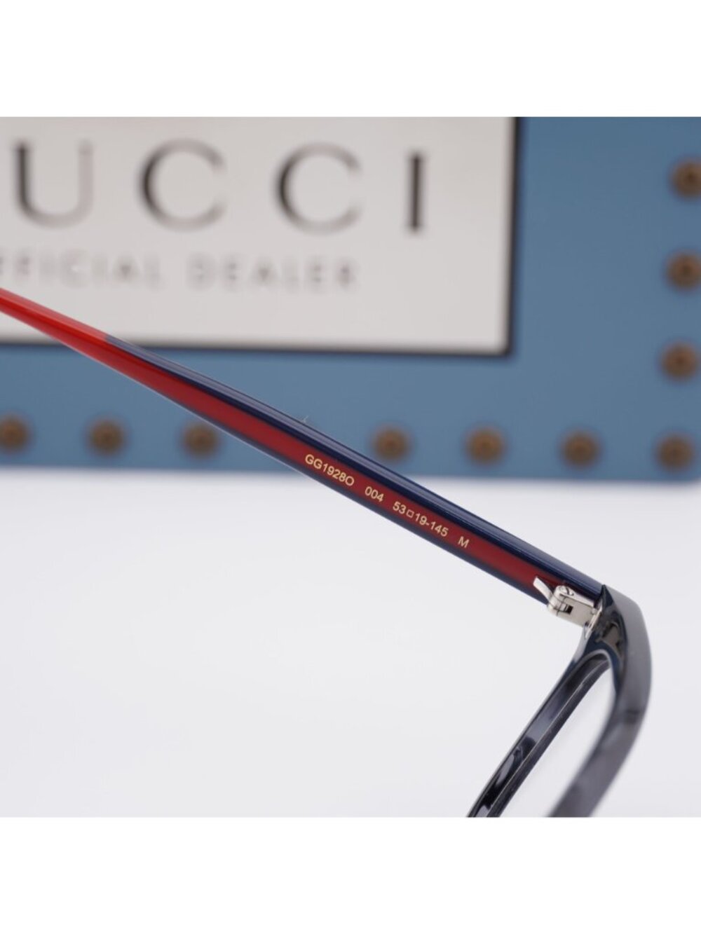 Gucci GG1928O 004 Square Eyeglasses – Grey Havana 53mm - Picture 8 of 11